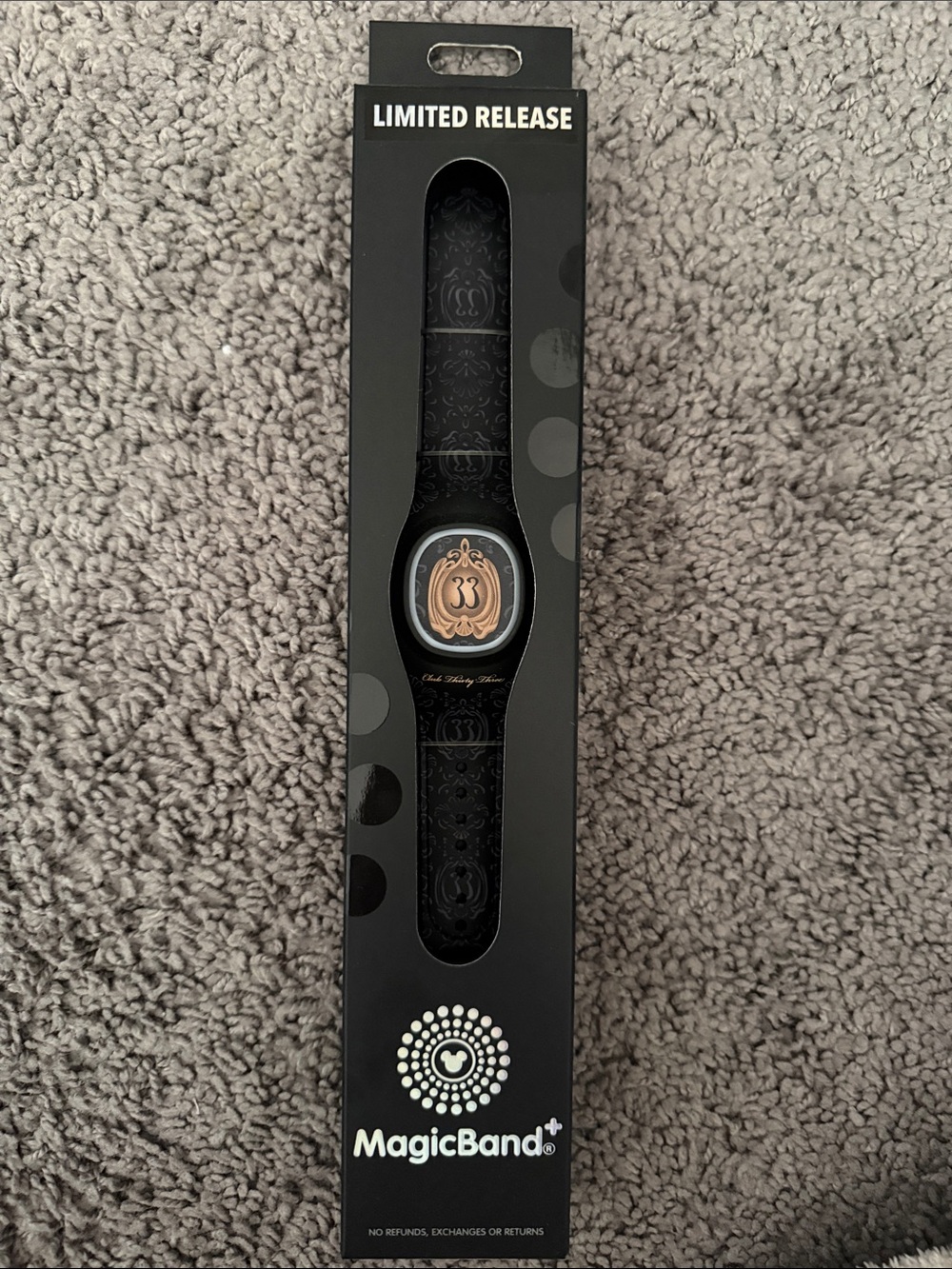 Limited Release Club 33 Disney MagicBand